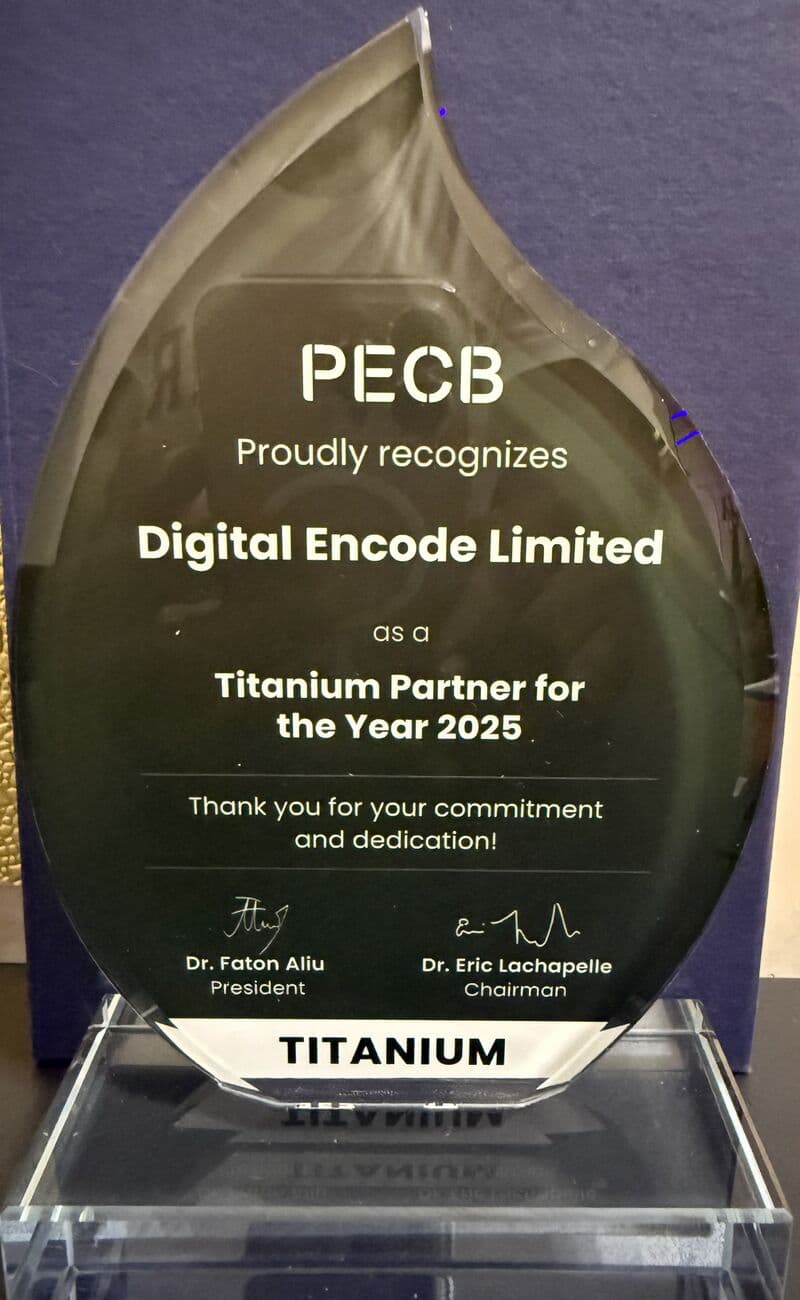 PECB Titanium Partner Award